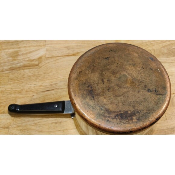 Vintage Revere Ware Copper Clad Stainless 4 Qt Pressure Cooker Read & See Pic's - Picture 8 of 9